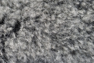 natural grey fur texture as background
