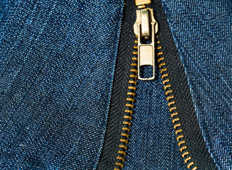 locking zipper on jeans © graghine