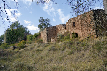 The putxot in the municipality of Castellnou de Bages, Catalonia Spain