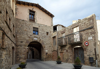 Portal de les Verges medieval wall of Santpedor