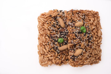 Water melon rice. Thai food style