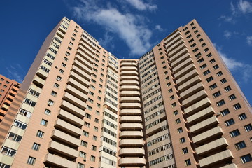 Modern multistorey residential building