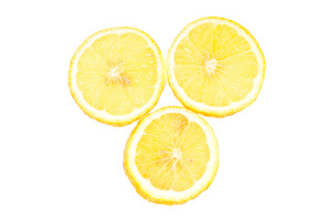 lemon isolated on white background