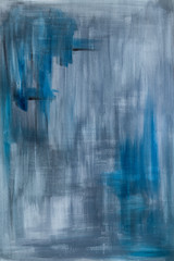 Painted blue gray background brush strokes venetian style
