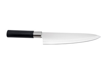 Kitchen knife isolated on a white background