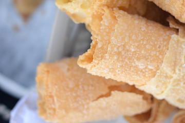 Pastries and cakes. Photo close up