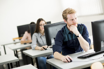 Young people in the classroom