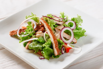 Food Salad Tasty Fresh Snack Dining Cuisine Healthy Eating Concept