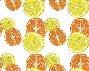 Hello Summer orange lemon