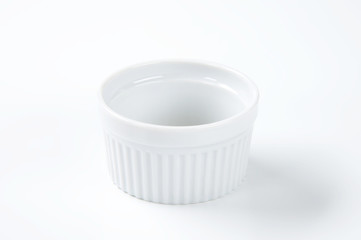 white china ramekin