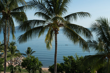 Early morning on The Strand, Townsville