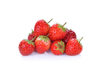 Fototapeta na wymiar strawberry on white background
