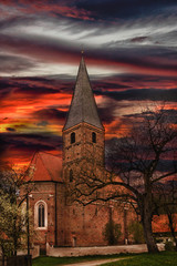 Fototapeta na wymiar Mystische Kirche