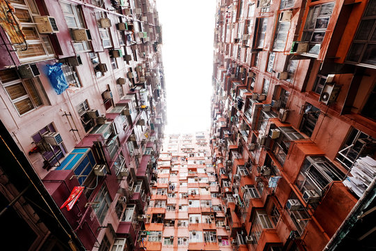 Residential buildings in Hong Kong
