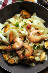 Pasta Scialatielli alla pescatora Մարինարա Маринара マリナーラソース 마리나라 소스 Marinara sauce Marinarasås 이탈리아 요리 Cucina italiana イタリア料理 Kuchnia włoska Итальянская кухня