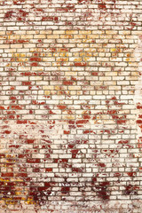 Background of old Wall bricks 