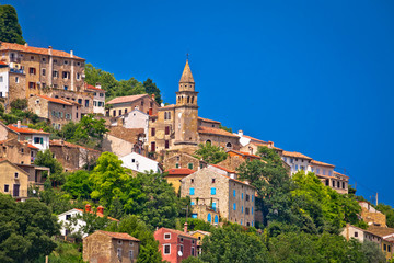 Fototapeta premium Town of Motovun old mediterranean architecture