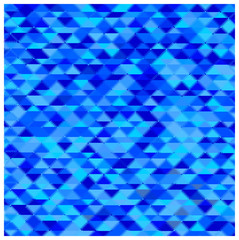 bright blue vector triangles background