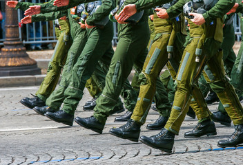 Air Force fighter pilot during national day