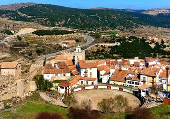 Photo sur Plexiglas Tauromachie Bullring in Morella. Province of Castellon, Valencian Community,