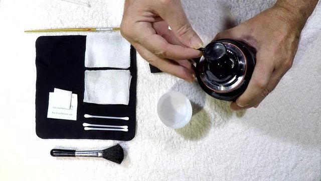 DIY Camera and Lens Care. Strategy for keeping the camera mount free of dust and dirt for problem free shooting. 