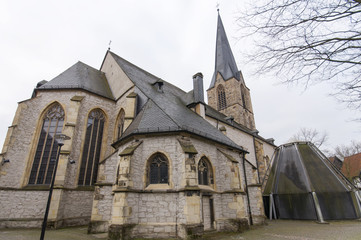 Fototapeta na wymiar Kath. Parrkirche St. Christophorus in Werne an der Lippe