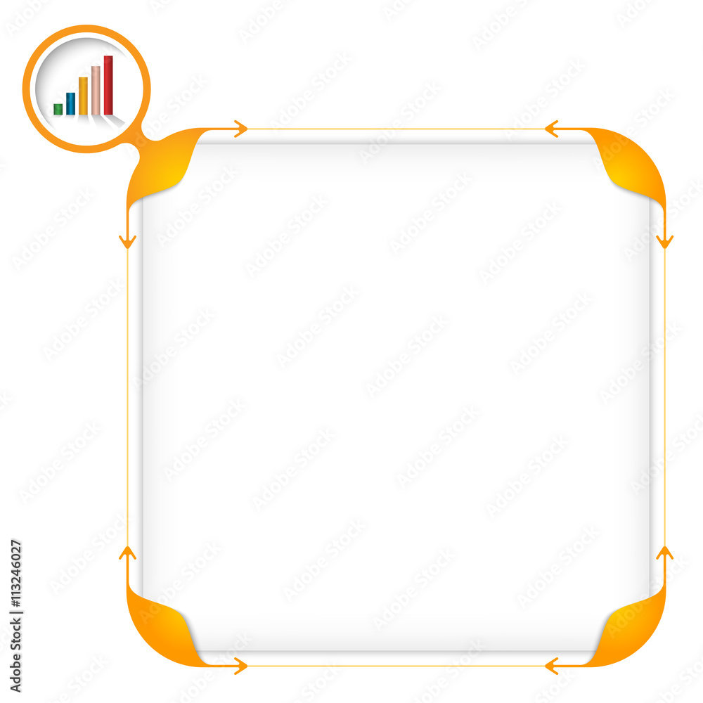 Poster text box to fill your text and graph