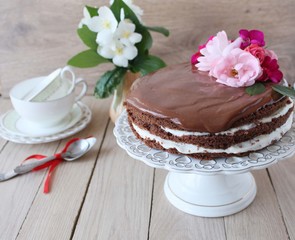 The Rococoa Cake, Delicious chocolate cake.