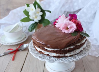 The Rococoa Cake, Delicious chocolate cake.