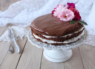 The Rococoa Cake, Delicious chocolate cake.