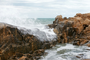 rocks and waves 5
