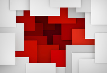3D abstract background