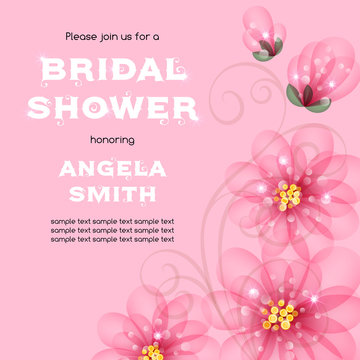 Bridal shower invitation