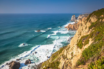 Fototapeta na wymiar Cabo da Roca, the western point of Europe - Portugal