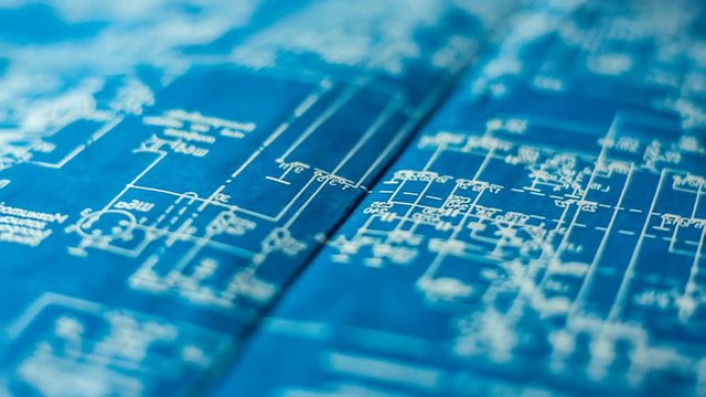 The electric circuit diagram