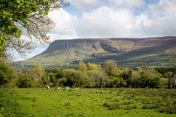 Ben Bulben Tafelberg in Irland