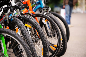 part of bicycle close up wheel