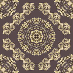 Seamless Oriental Vector Background