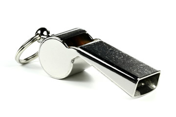 whistle isolated on white background