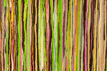 multicolors streaks on the wall