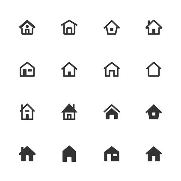 Vector House Icon Set