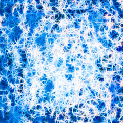 illustration of abstract background blurred magic neon lights