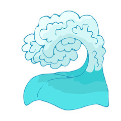 Water wave icon
