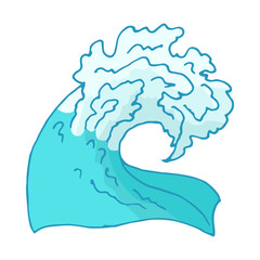 Water wave icon