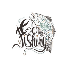 Hand drawn vintage quote :