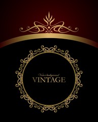 Vintage vector background