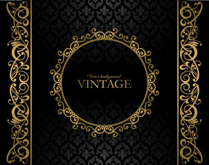 Vintage vector background
