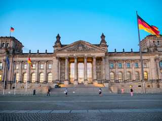 Reichstag, German parlament.