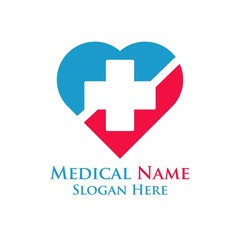 Obraz premium Medical logo vector