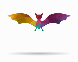 bat poly icon